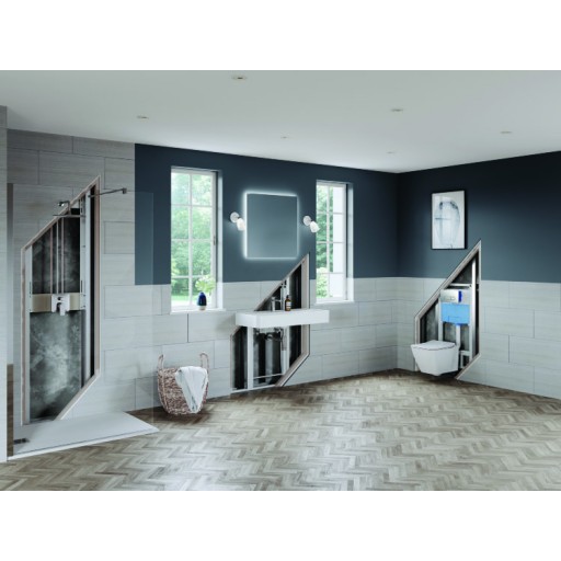 Инсталляция для подвесного унитаза IDEAL STANDARD Prosys 120 Р с кнопкой R0309AA